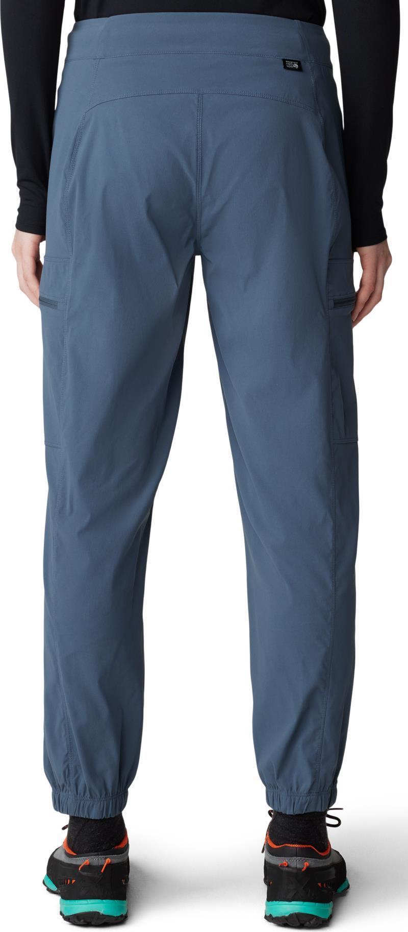 Dynama High Rise Utility Joggers - Womens - moon blue 1