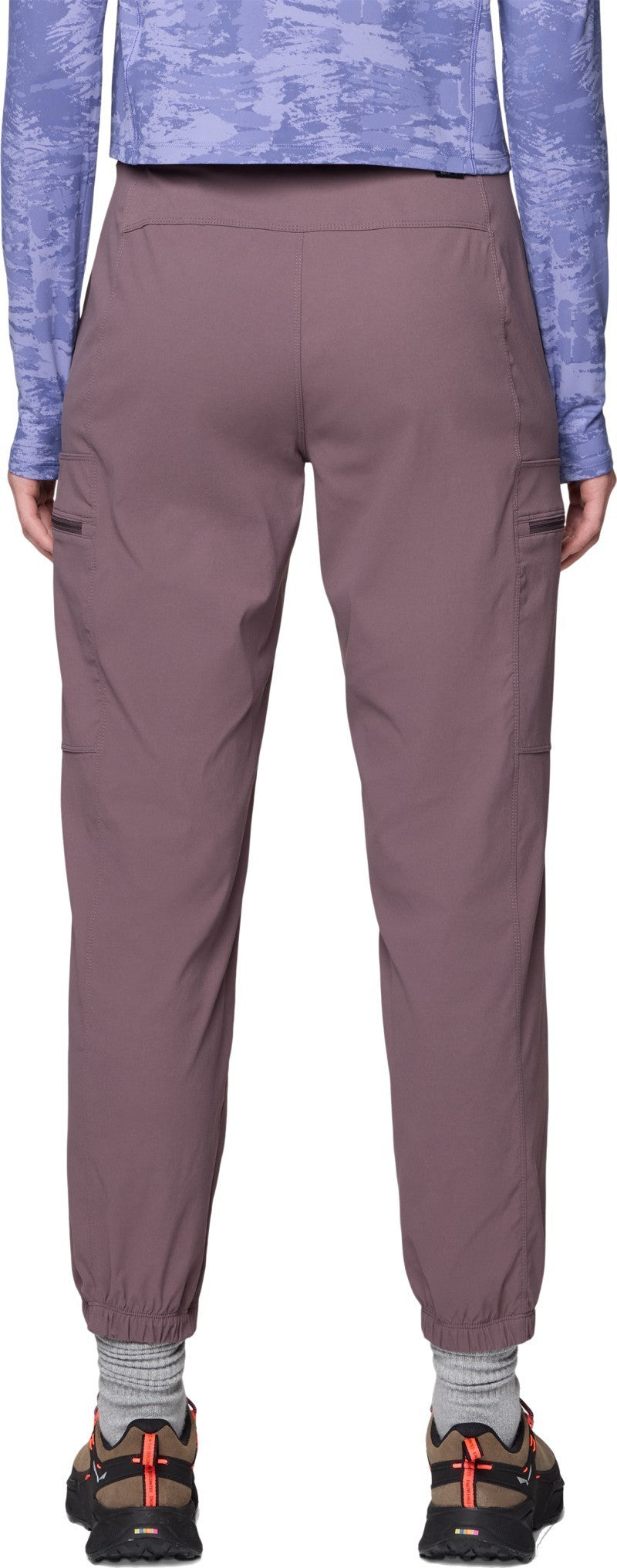 Dynama High Rise Utility Joggers - Womens - purple sage 1