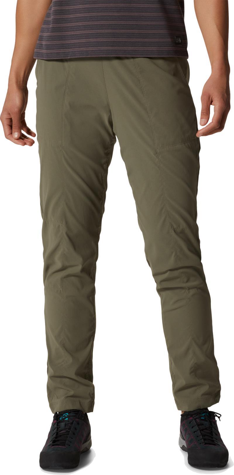Dynama Lined Pants, Reg - Womens - Stone Green 1