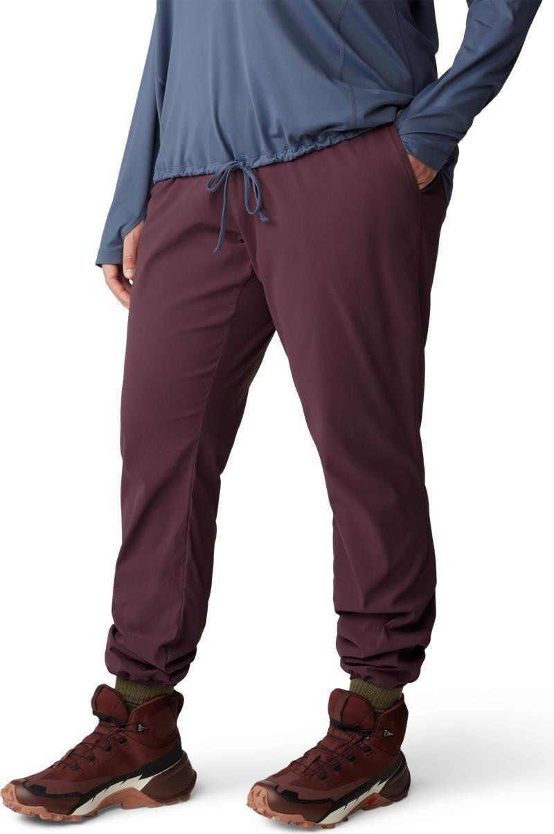 Dynama Pants, Extended - Womens - blackberry 1