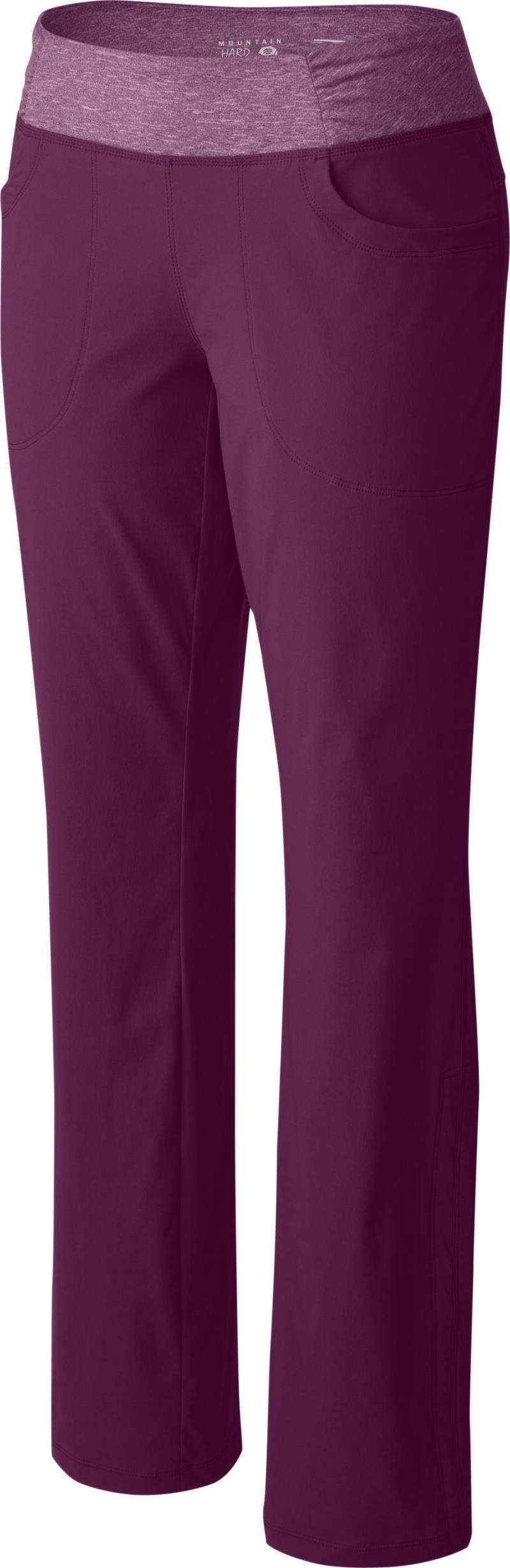 Dynama Pants, Long - Womens - dark raspberry 1