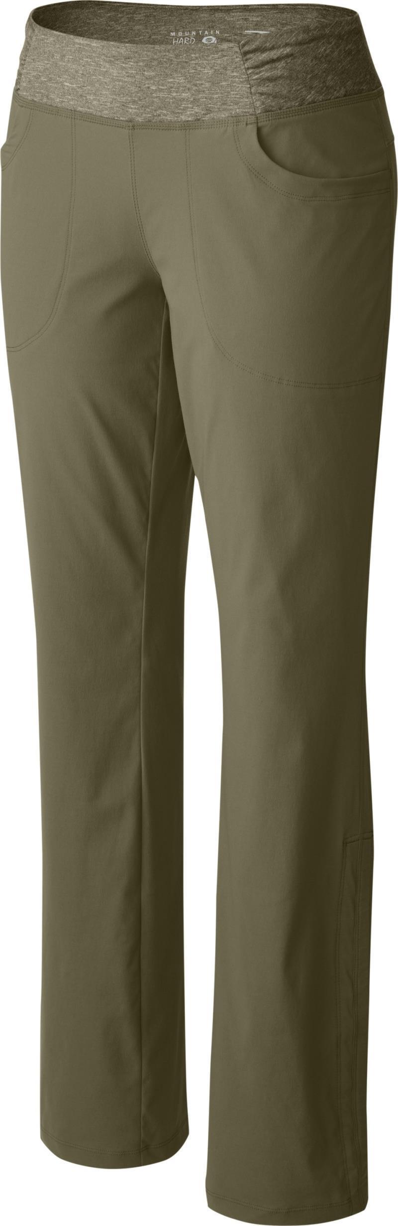 Dynama Pants, Long - Womens - stone green 1