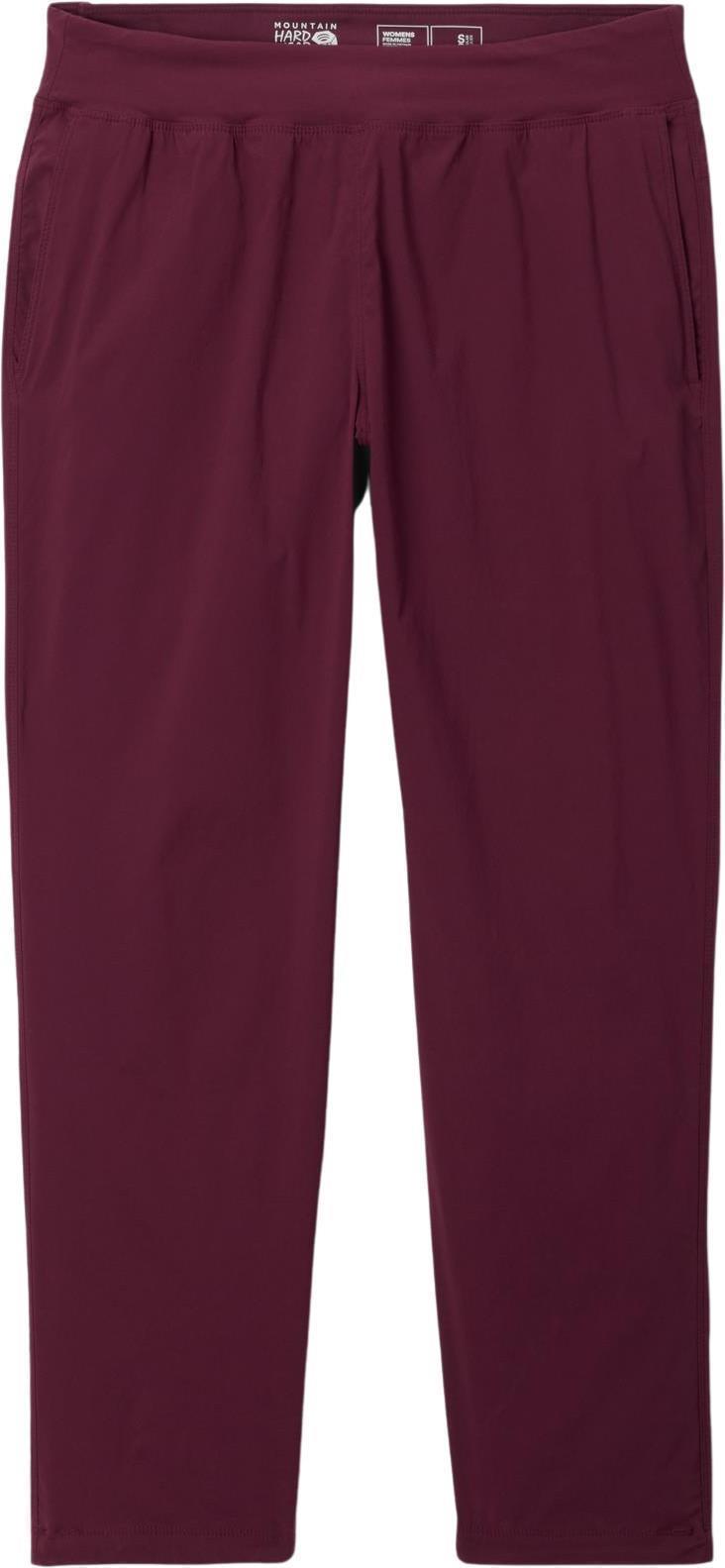 Dynama Pull-On Ankle Pants - Womens - Cocoa Red 1