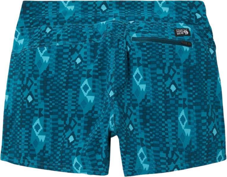 Dynama Pull-On Shorts - Womens - Palisades Geo Print 2