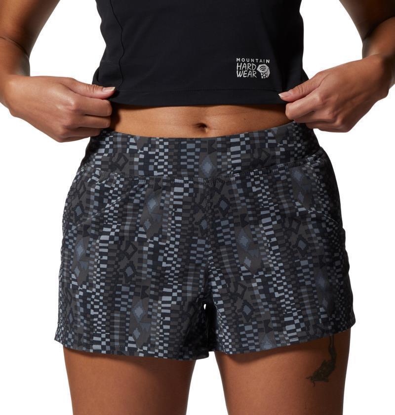 Dynama Pull-On Shorts - Womens - Volcanic Geos Print 3