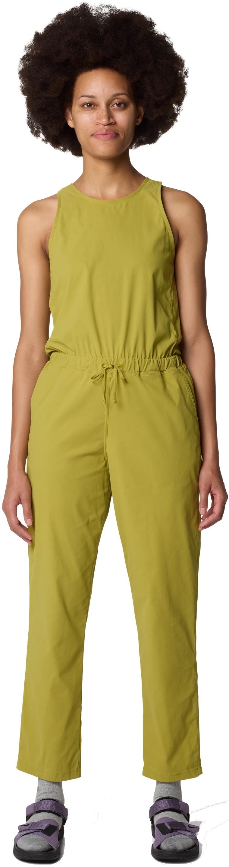 Dynama Romper - Womens - moon moss 1