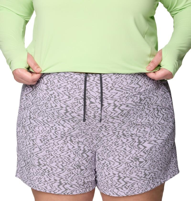 Dynama Shorts, Extended - Womens - atmospheric mini peaks 1