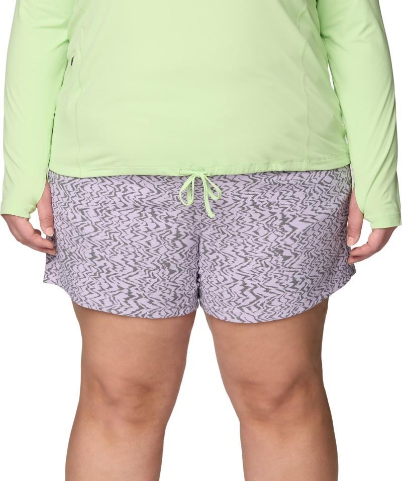 Dynama Shorts, Extended - Womens - atmospheric mini peaks 1
