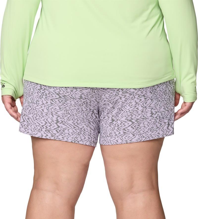 Dynama Shorts, Extended - Womens - atmospheric mini peaks 1