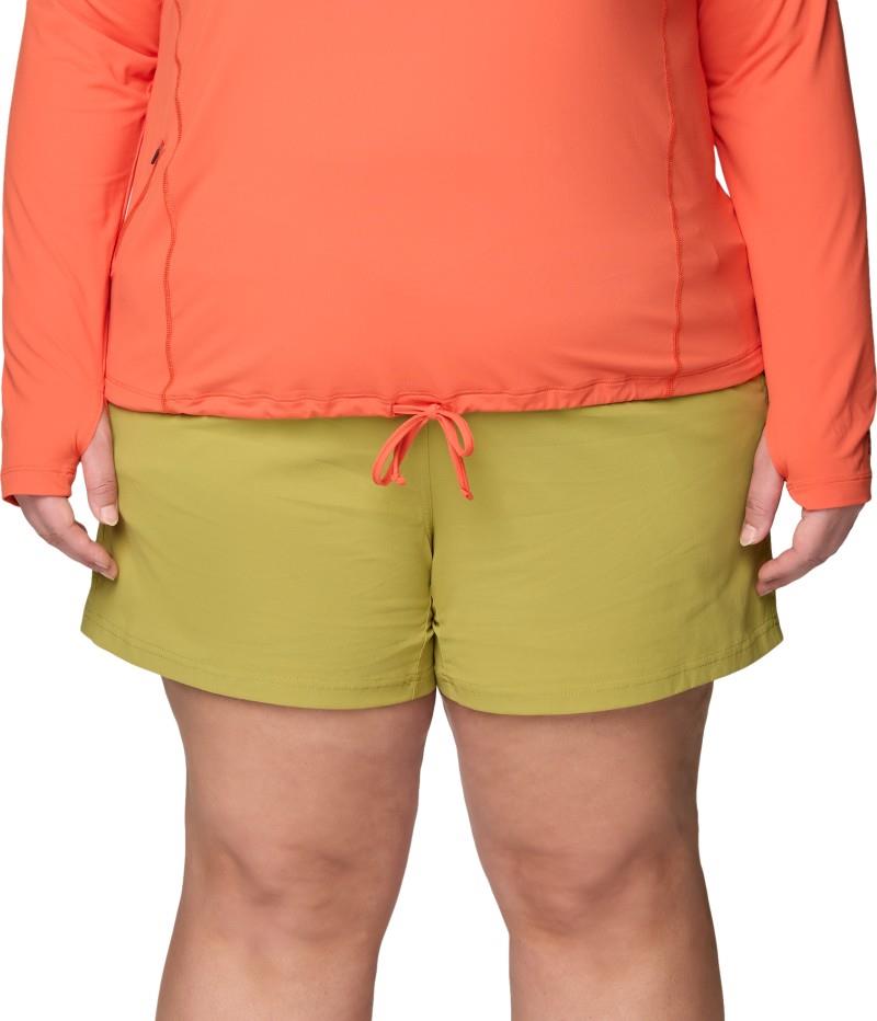 Dynama Shorts, Extended - Womens - bright fatigue 1
