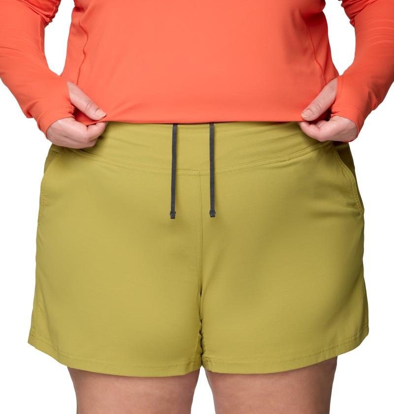 Dynama Shorts, Extended - Womens - bright fatigue 1