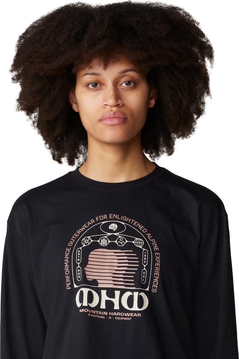 Experiences Boxy Crop LS - Womens - Black 6