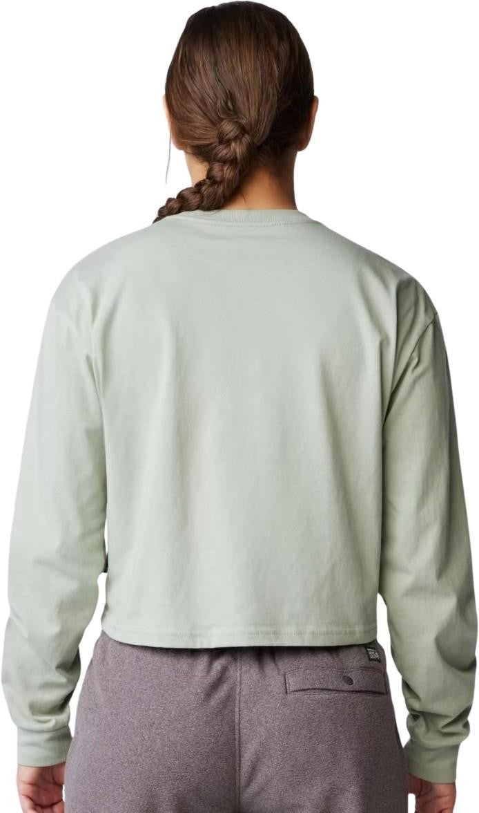 Experiences Boxy Crop LS - Womens - white sage 1