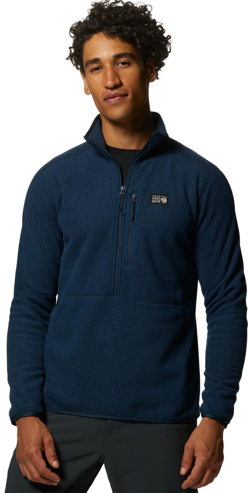 Explore Fleece Half Zip - Mens - Hardwear Navy 3