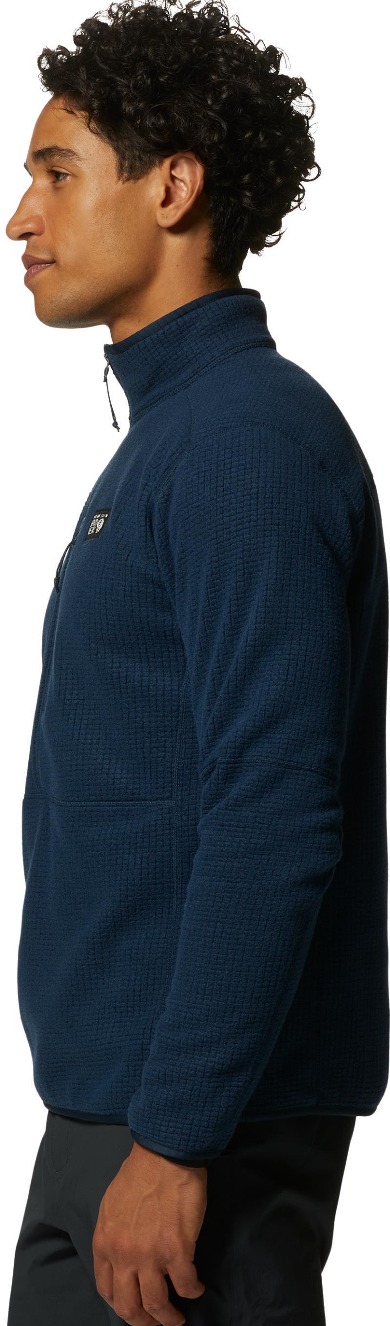Explore Fleece Half Zip - Mens - Hardwear Navy 4