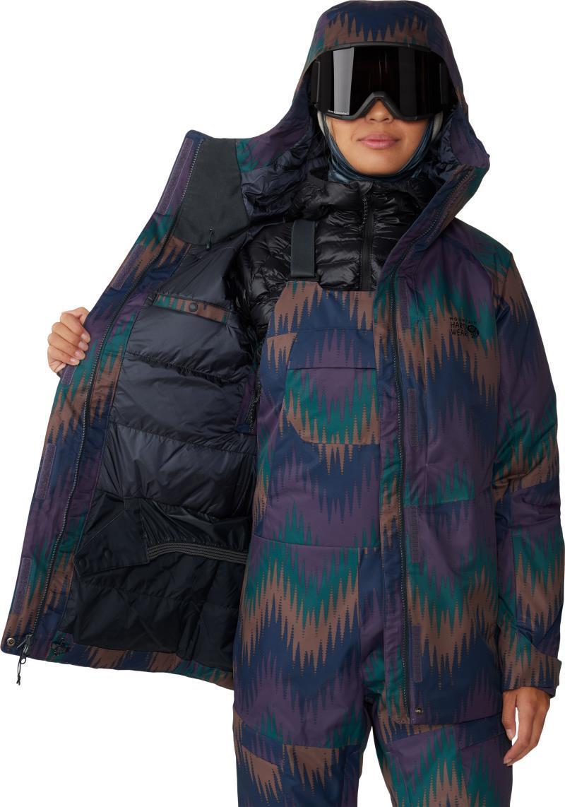 FireFall/2 Insulated Jacket - Womens - Blurple Zig Zag Print 3
