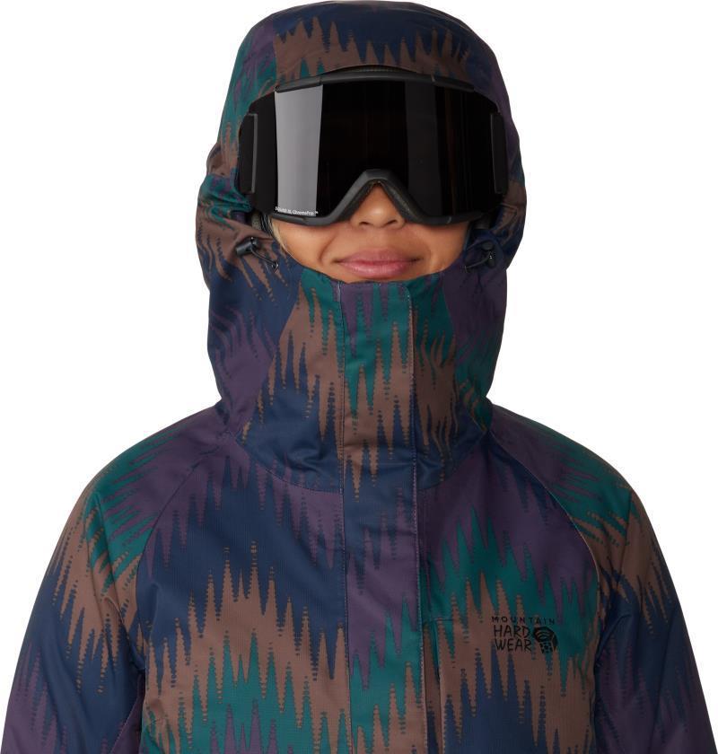 FireFall/2 Insulated Jacket - Womens - Blurple Zig Zag Print 5