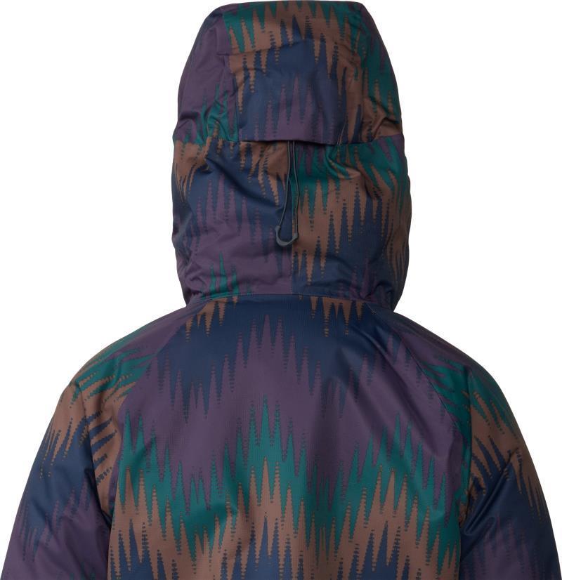 FireFall/2 Insulated Jacket - Womens - Blurple Zig Zag Print 7