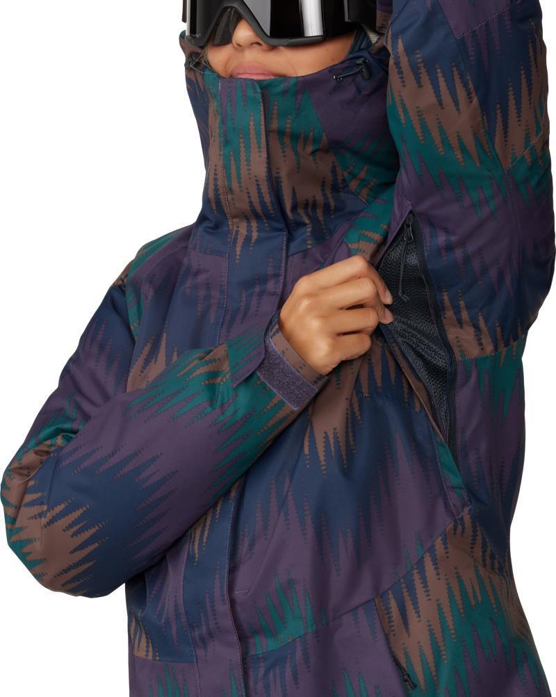 FireFall/2 Insulated Jacket - Womens - Blurple Zig Zag Print 8