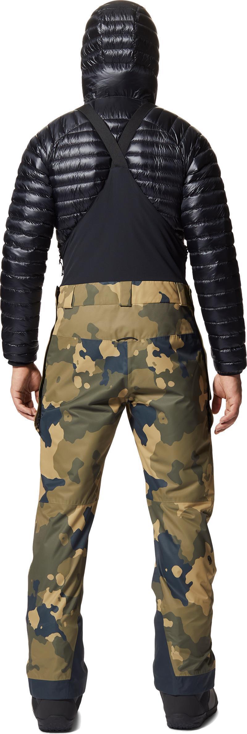 FireFall Bib, Short - Mens - Sandstorm / Pines Camo 3