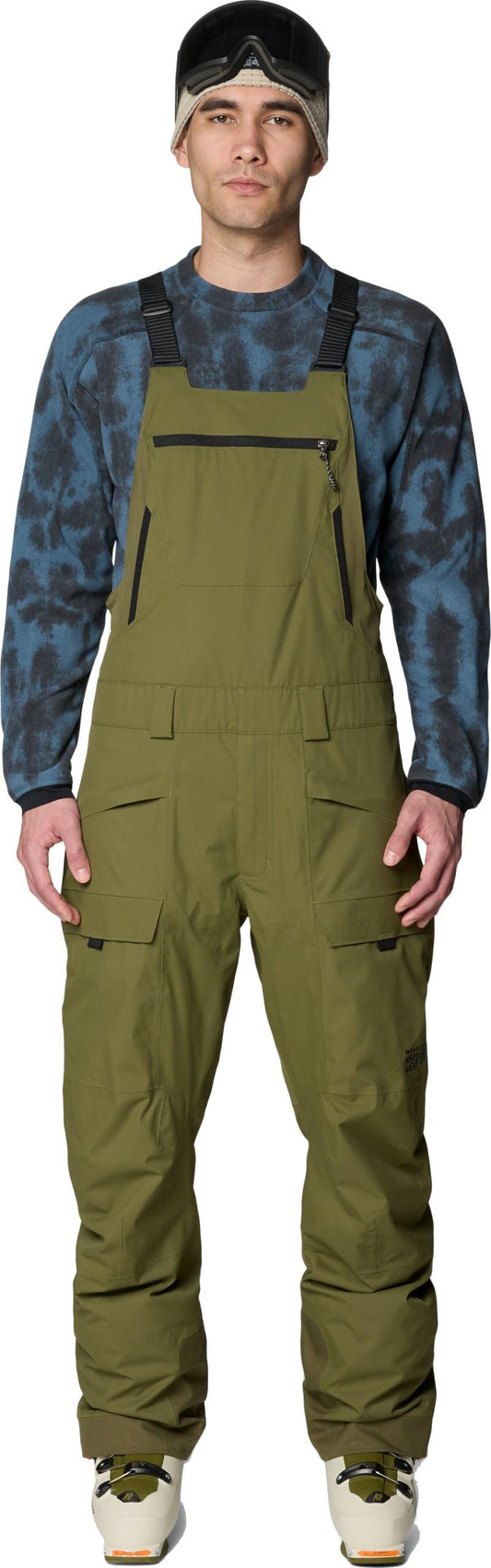 FireFall Bibs, Short - Mens - combat green 1