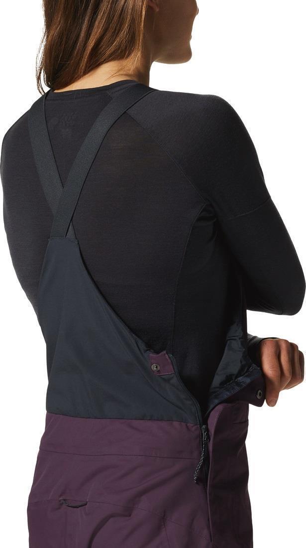 Firefall/2 Bib, Reg - Womens - Dusty Purple 3