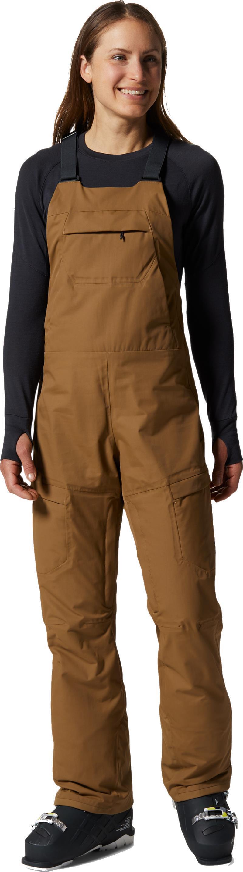 Firefall/2 Bib, Short - Womens - Corozo Nut 1