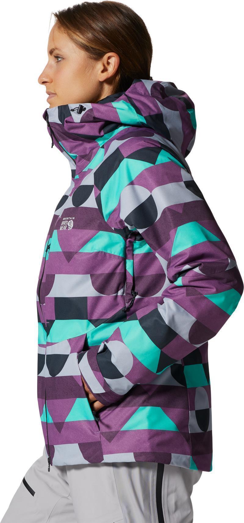 Firefall/2 Jacket - Womens - Vervain Geoland Multi 3