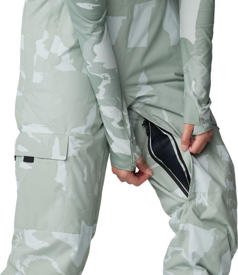 Firefall Bibs, Reg - Womens - White Sage Snowdrifts Print 7