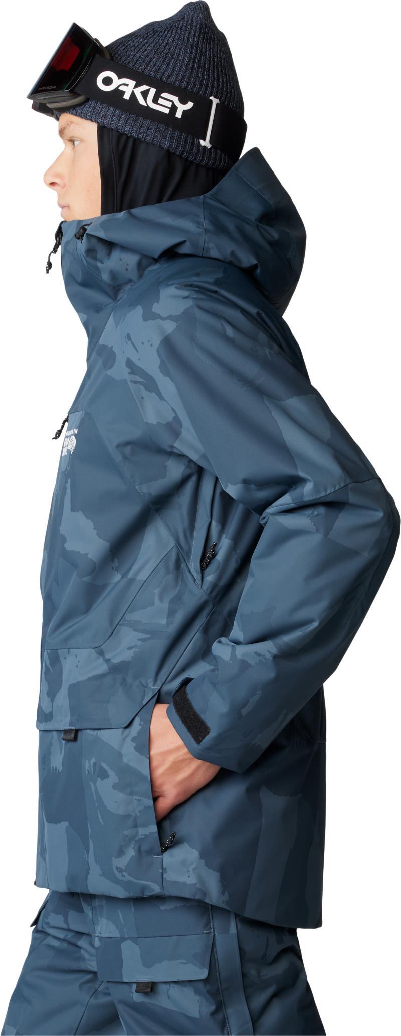 Firefall Insulated Jacket - Mens - moon blue snowdrifts print 1