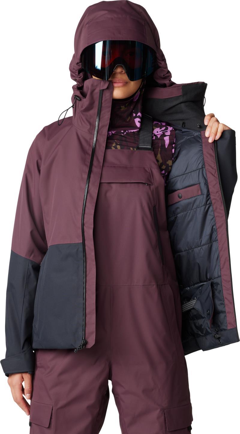 Firefall Insulated Jacket - Womens - blackberry / black 1