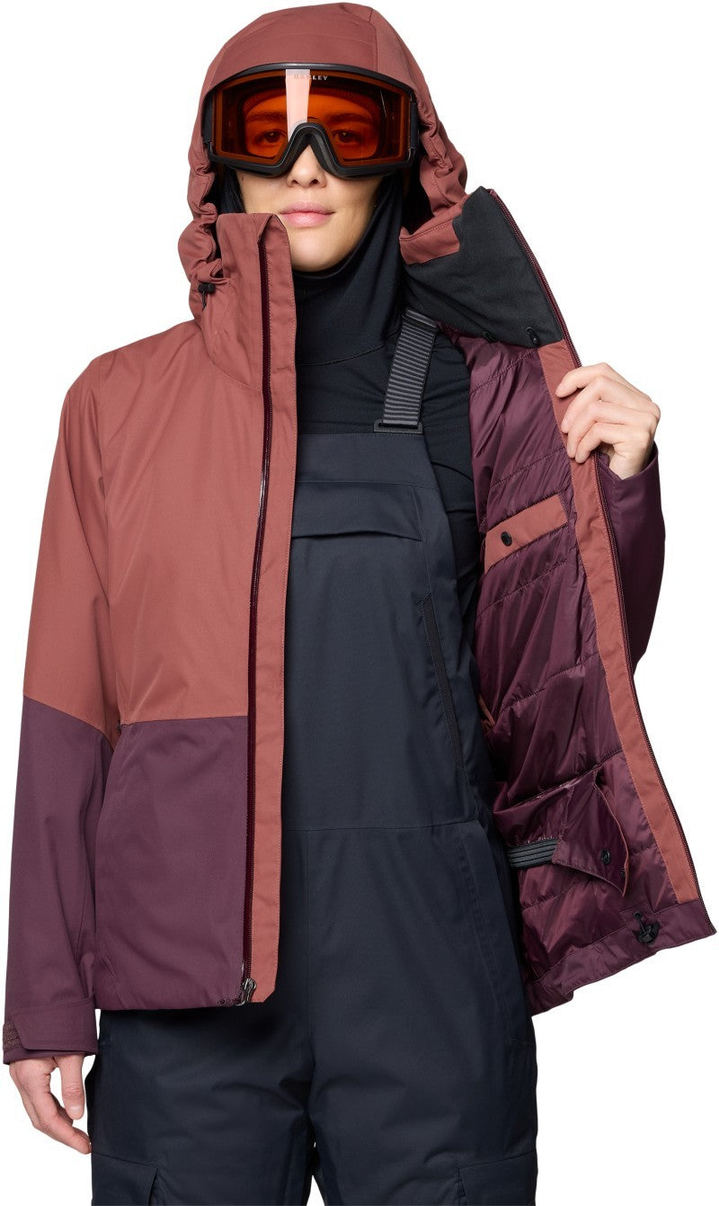 Firefall Insulated Jacket - Womens - bourbon brown / blackberry 1