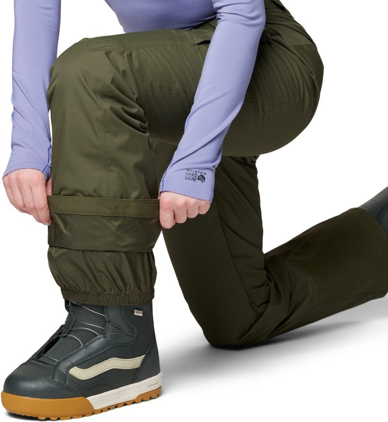 Firefall Insulated Pants, Long - Womens - dark pine 1