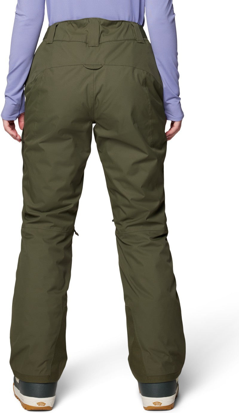 Firefall Insulated Pants, Long - Womens - dark pine 1
