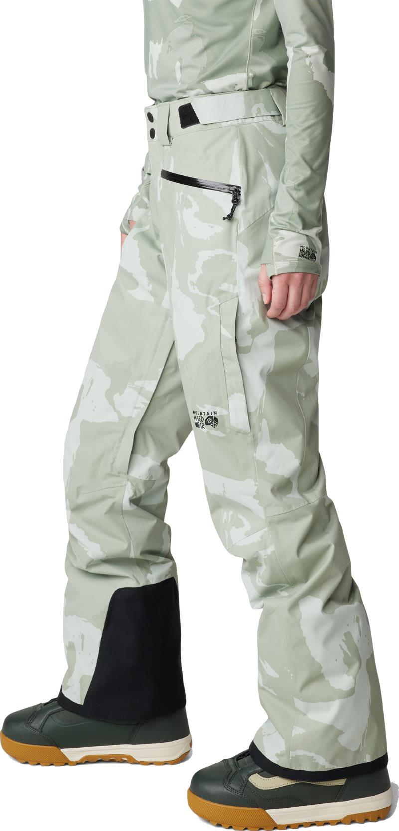 Firefall Insulated Pants, Long - Womens - white sage snowdrifts print 1