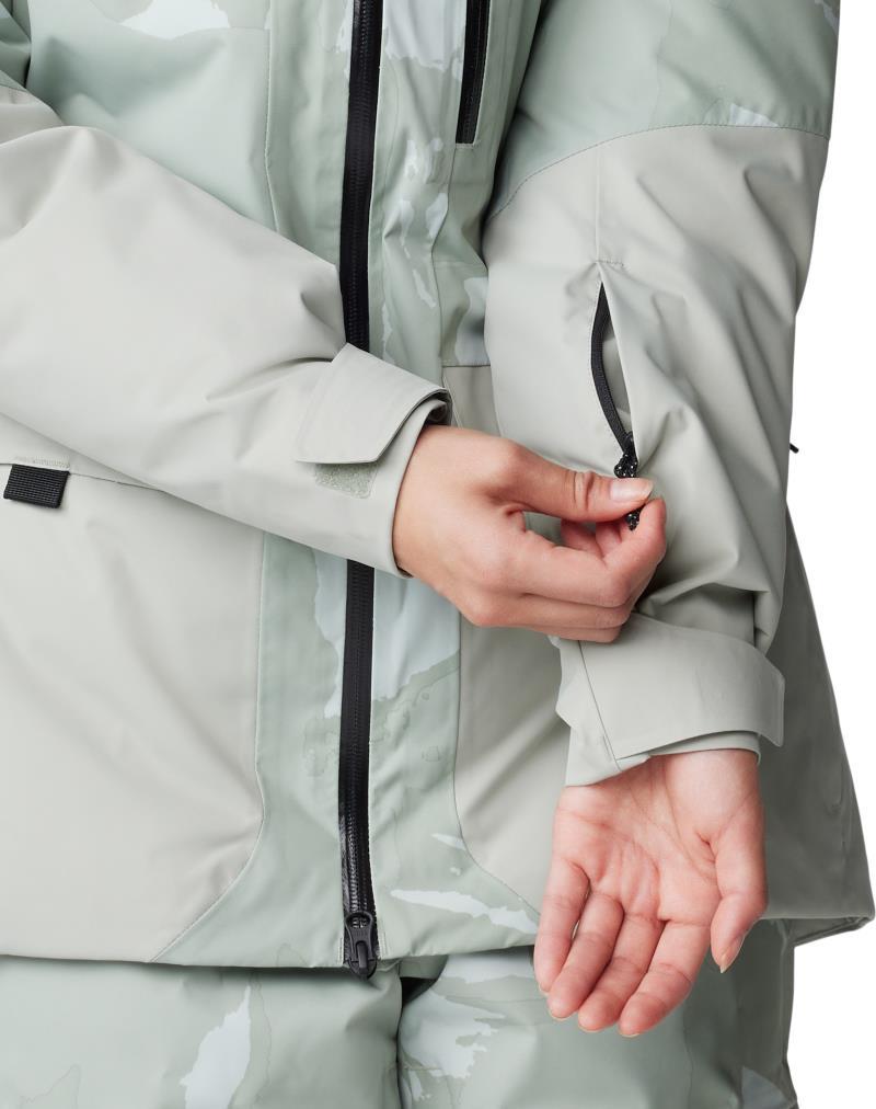 Firefall Insulated Parka - Womens - White Sage Snowdrifts Print 11