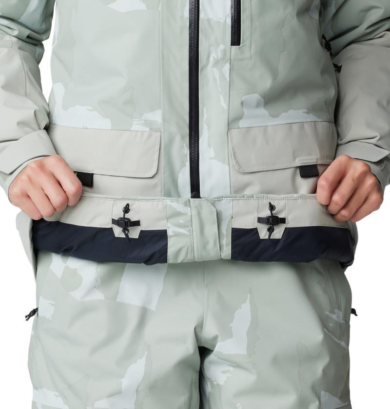 Firefall Insulated Parka - Womens - White Sage Snowdrifts Print 12