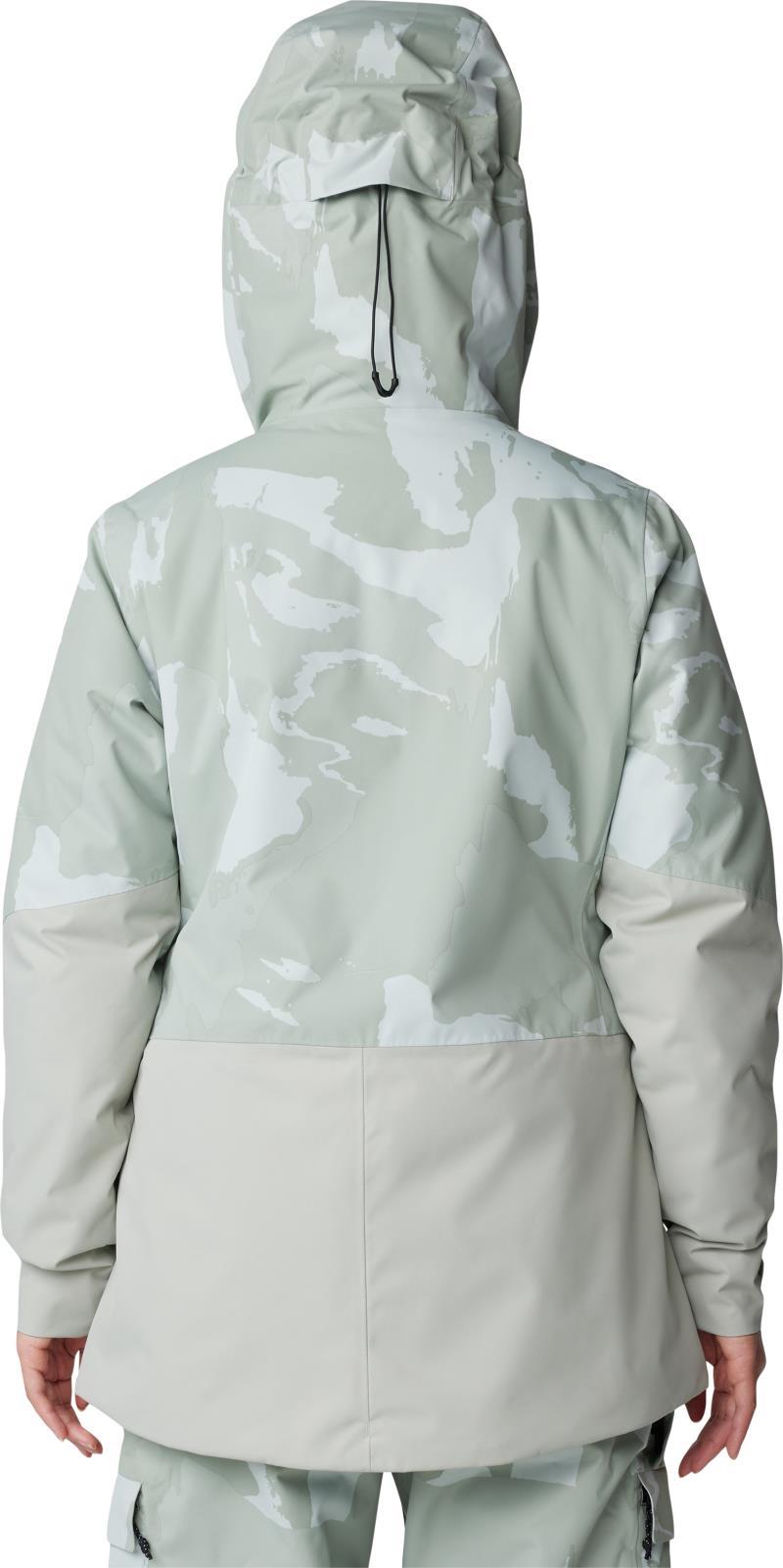 Firefall Insulated Parka - Womens - White Sage Snowdrifts Print 2