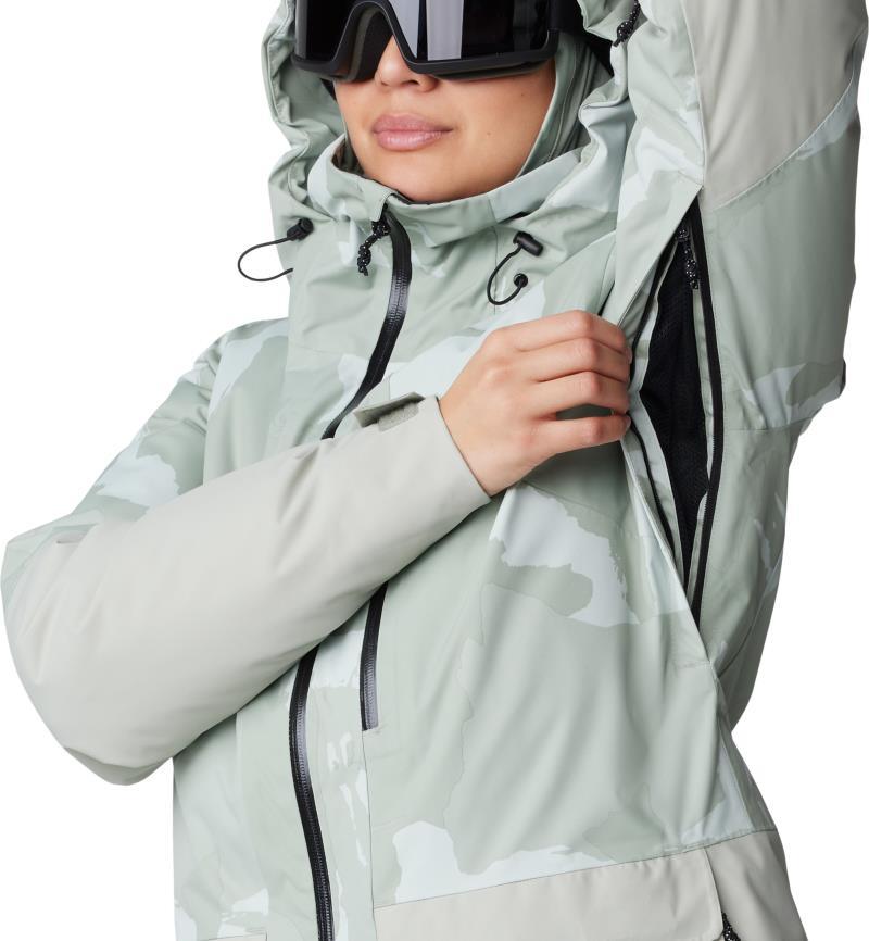 Firefall Insulated Parka - Womens - White Sage Snowdrifts Print 6