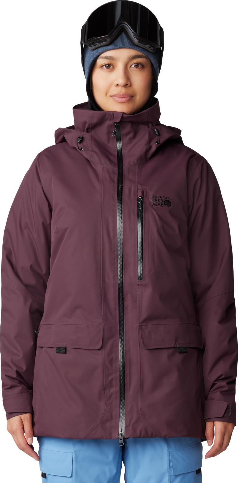 Firefall Insulated Parka - Womens - blackberry 1