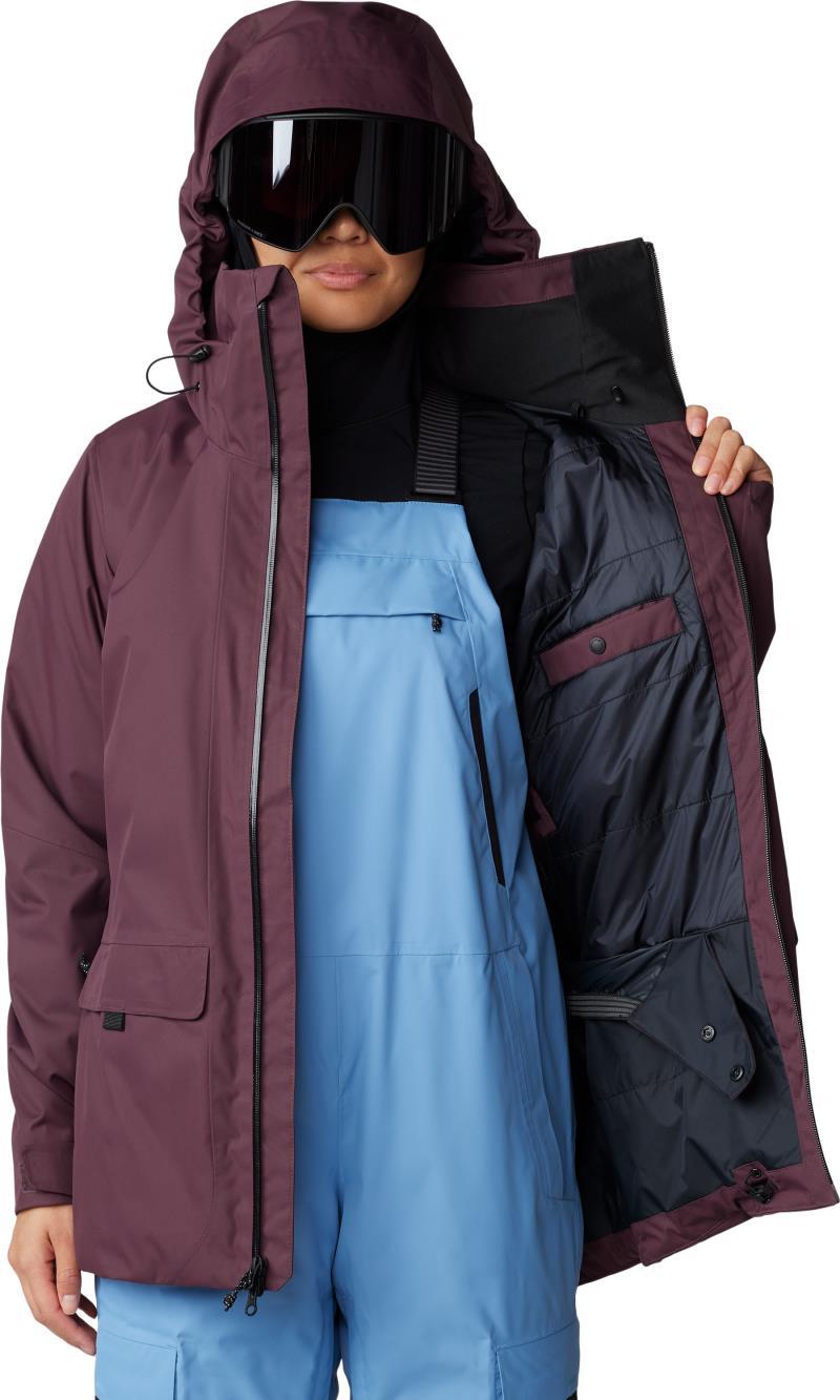 Firefall Insulated Parka - Womens - blackberry 1