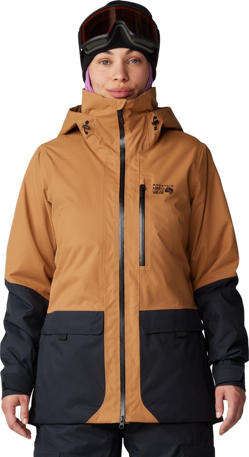 Firefall Insulated Parka - Womens - copper clay / black 1
