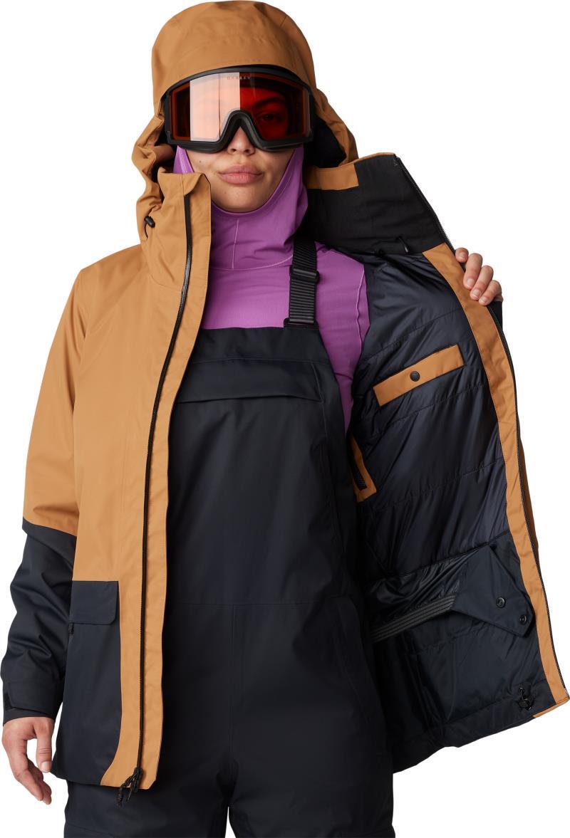 Firefall Insulated Parka - Womens - copper clay / black 1
