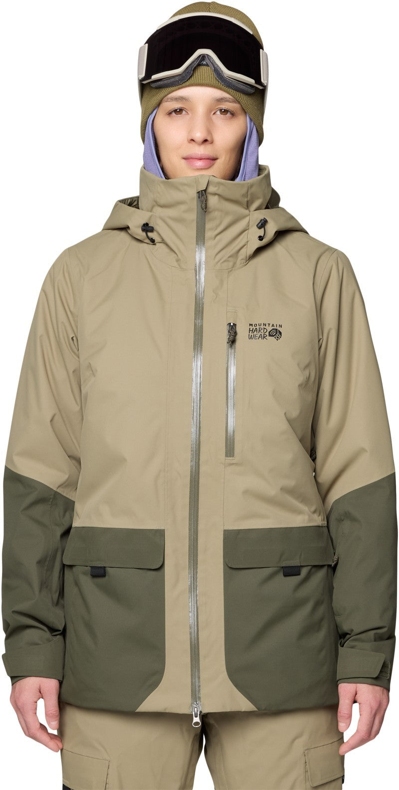 Firefall Insulated Parka - Womens - landslide / dark pine 1