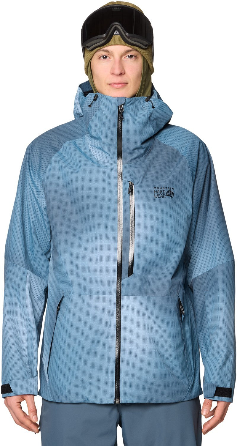 Firefall Jacket - Mens - moon blue ombre print 1