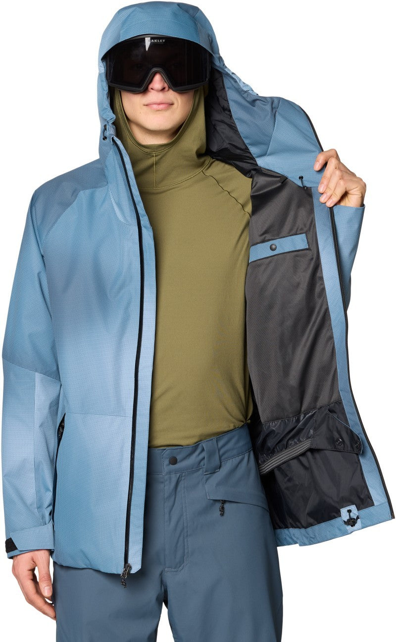 Firefall Jacket - Mens - moon blue ombre print 1