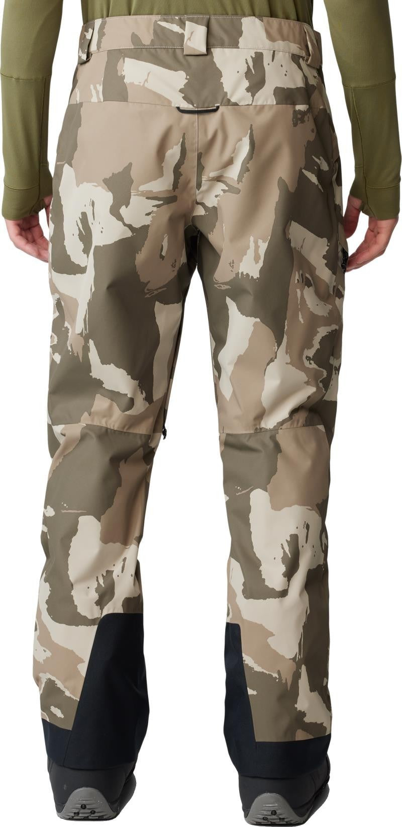 Firefall Pants, Short - Mens - badlands snowdrifts print 1