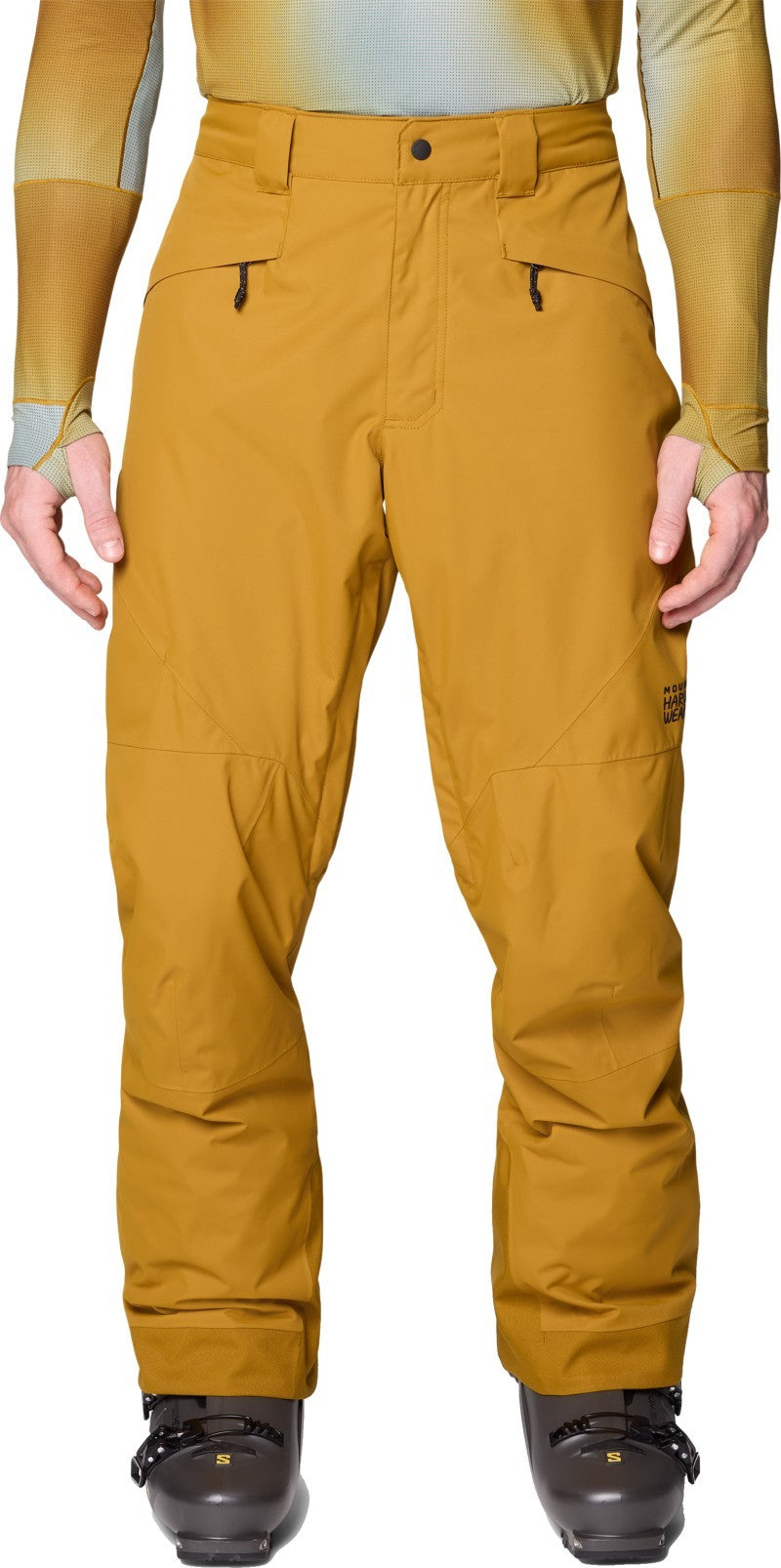 Firefall Pants, Short - Mens - olive gold 1