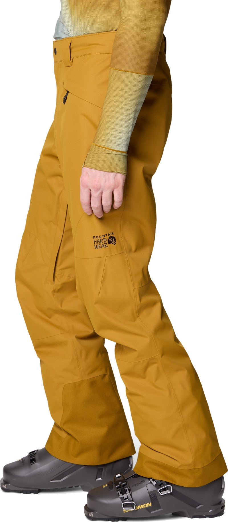 Firefall Pants, Short - Mens - olive gold 1