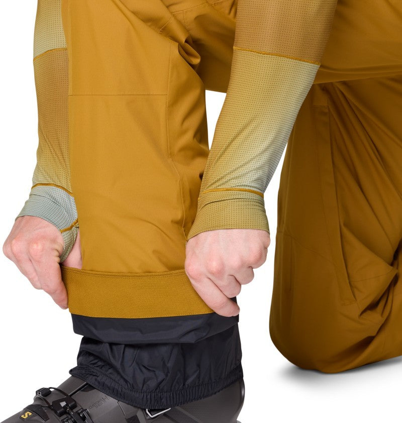 Firefall Pants, Short - Mens - olive gold 1